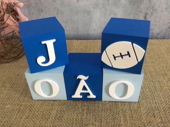 Cubos 6x6cm Futebol Americano