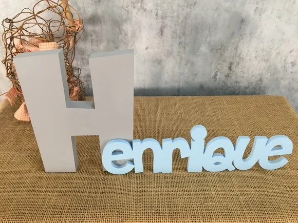 Letras Decorativas em MDF PERSONALIZADO 18cm
