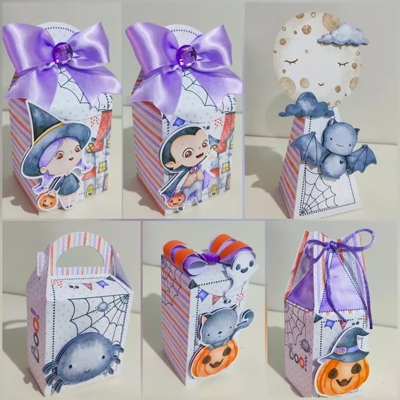 Kit 140 Lembrancinhas Halloween