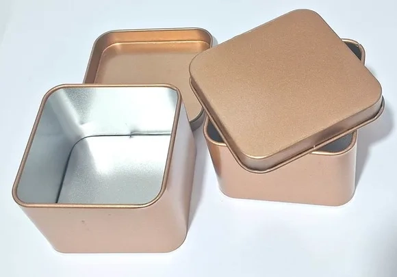 Lata de Metal para Lembrança Pacote com 4 Unidades