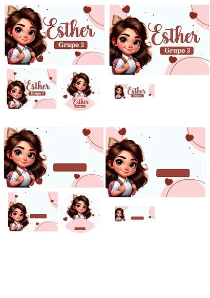 60 Etiquetas Escolares Personalizadas Prova D
