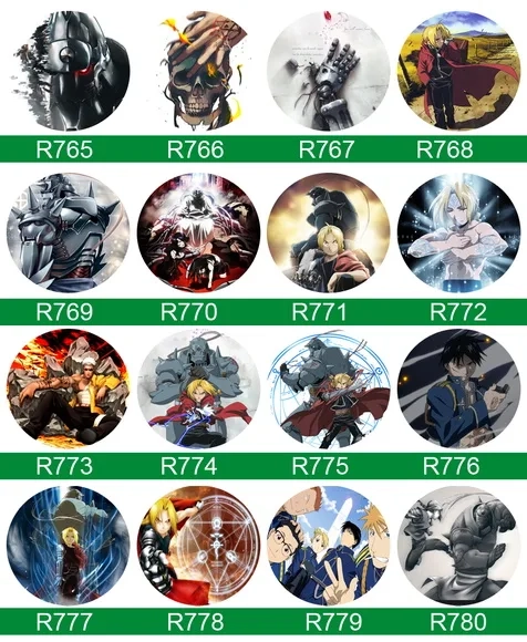 Bottons Fullmetal Alchemist - Button Boton