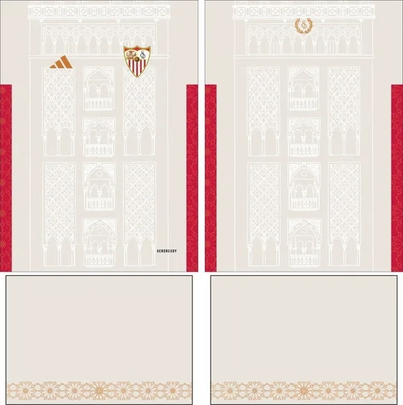 Arte Vetor Camisa Sevilla Concept 2025