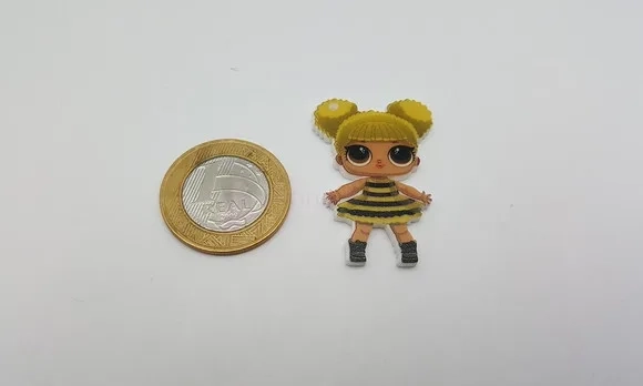 Pingente LOL Queen Bee em Acrílico UV de 4cm