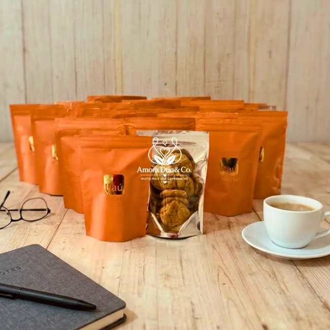 Saco Zip Personalizado com Cookies Petit