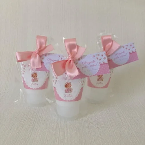 Lembrança Maternidade Hidratante Floral Boneca