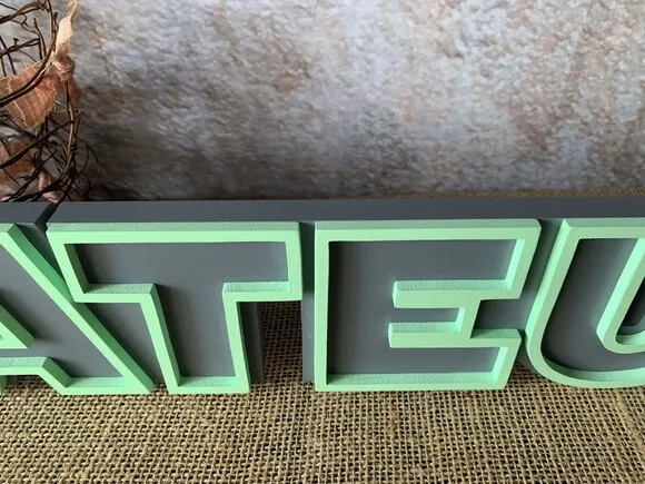 Letras Decorativas Personalizadas em MDF para Quarto de Bebê e Festas - Tema Star Wars