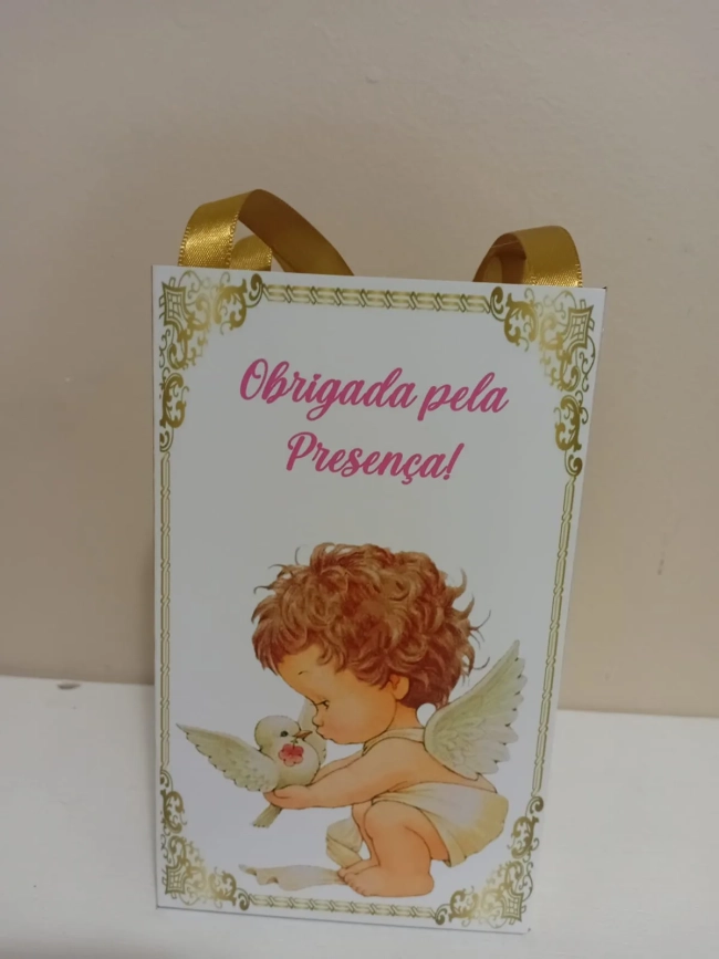 Sacolinhas Personalizadas Batizado para Lembrancinhas
