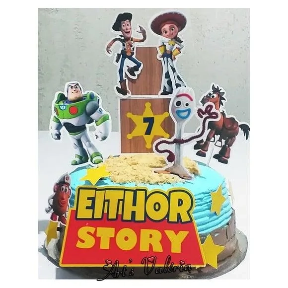 Topo de Bolo Toy Story