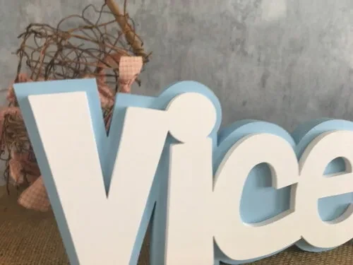 Letras Decorativas de mdf Sobreposição