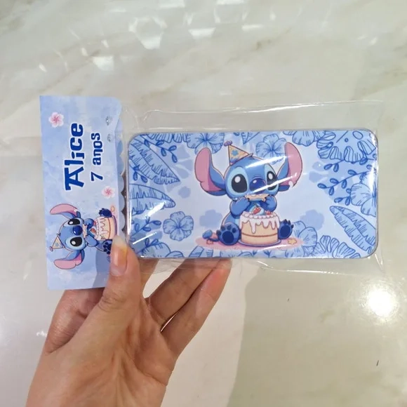 Mini Aquaplay Personalizado na Lapela - Stitch