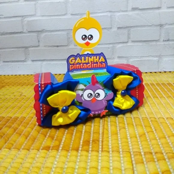 Kit 60 Lembrancinhas Galinha Pintadinha