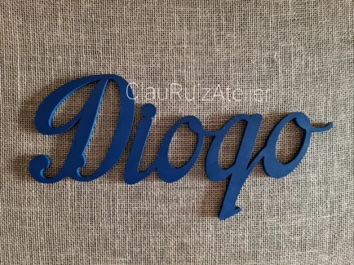 Nome De Parede em MDF