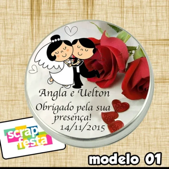 Latinhas Festa Casamento