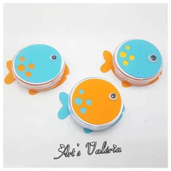 Latinha Fundo do Mar - Valor Unitário