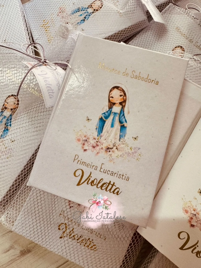 Lembrança  Livrinho Minutos de Sabedoria Personalizado
