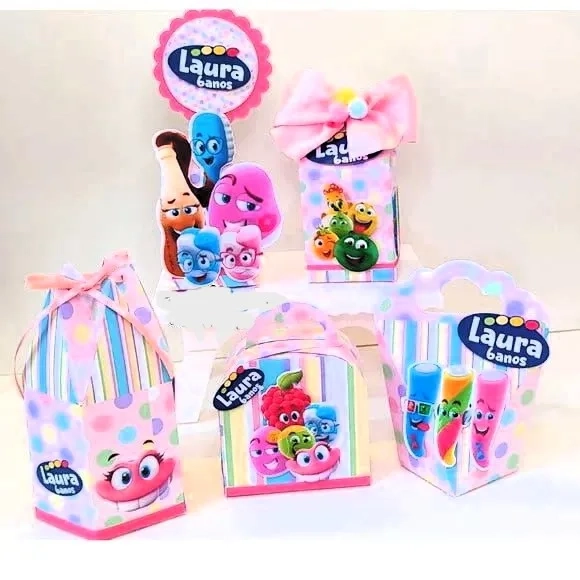 Kit 30 Lembrancinhas Balas Fini