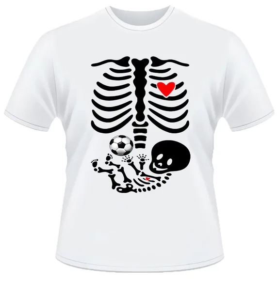 Camiseta Raio X - bebe esqueleto