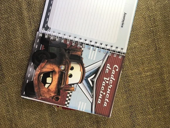 Caderneta de Saúde / Vacinação Personalizada - Carros