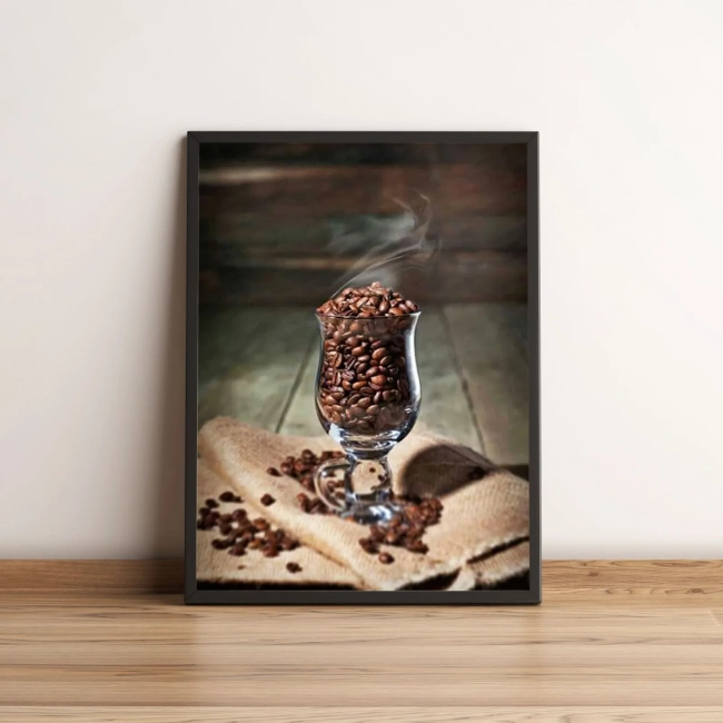 Quadro Grãos de Café 145