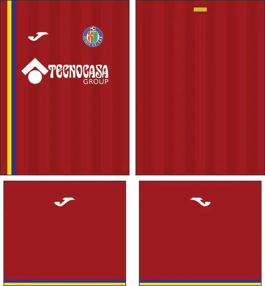 Arte Vetor Camisa Getafe Visita 2025-2026