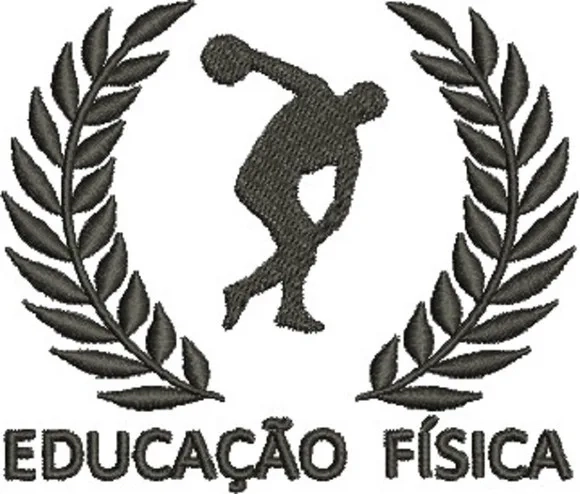 Matriz de Bordado Educação Física.