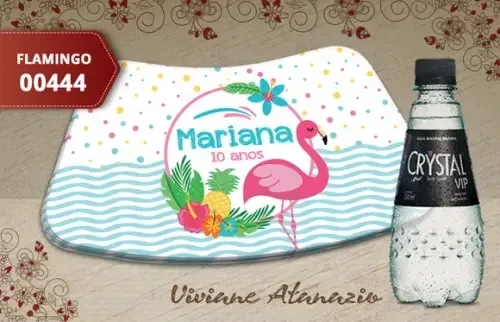 Rótulo Crystal Vip Flamingo - 00444