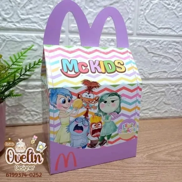 Caixa Mc Lanche - Qualquer Tema