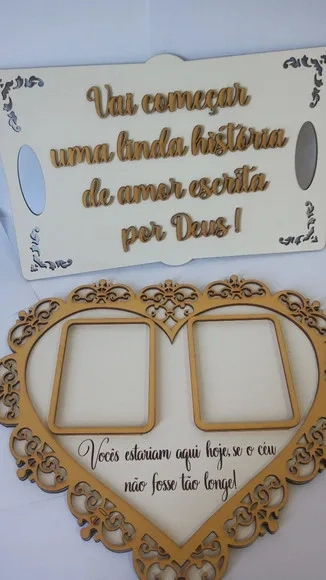 Placa Casamento
