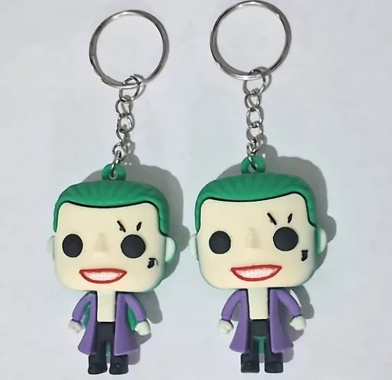 Chaveiro Coringa 3d - 2 Unidades