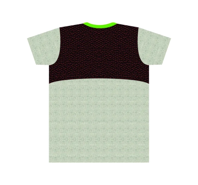 Camiseta infantil Fantasia Ogro Frente e Costas