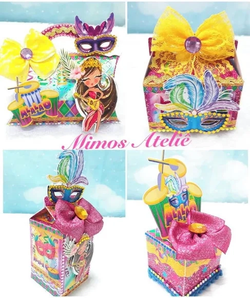 Kit 30 Lembrancinhas Carnaval