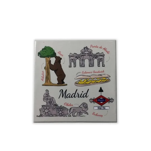Imãs Decorativos - Madri