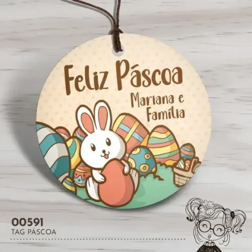 Tag Redonda Páscoa - 00591