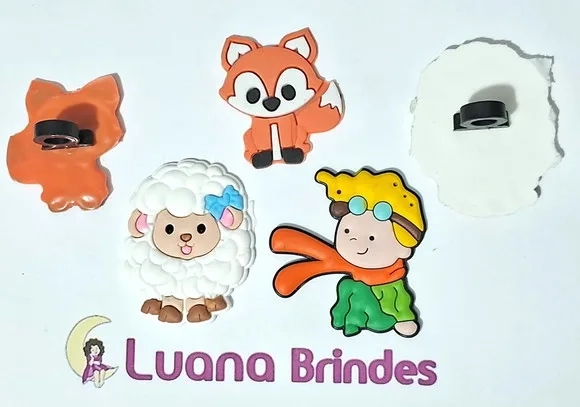 Ponteira P/lápis Pequeno Príncipe Emborrachado - 6 Peças