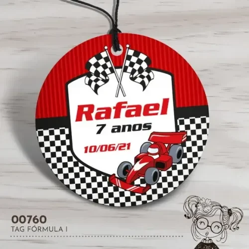 Tag Redonda Fórmula I - 00760