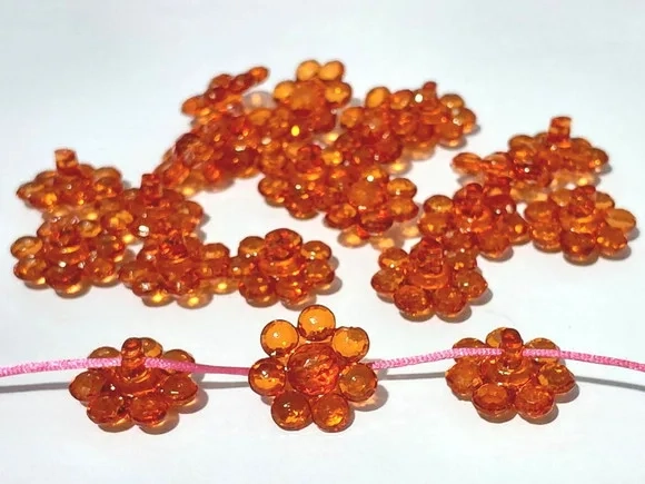 Botão Flozinha de Acrilico 2cm Pacote C/30 Unidades Colorida