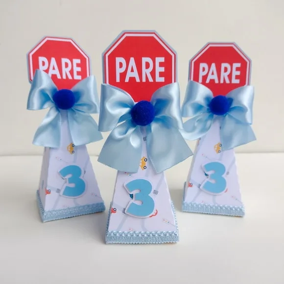 Kit 60 Lembrancinhas Carrinhos