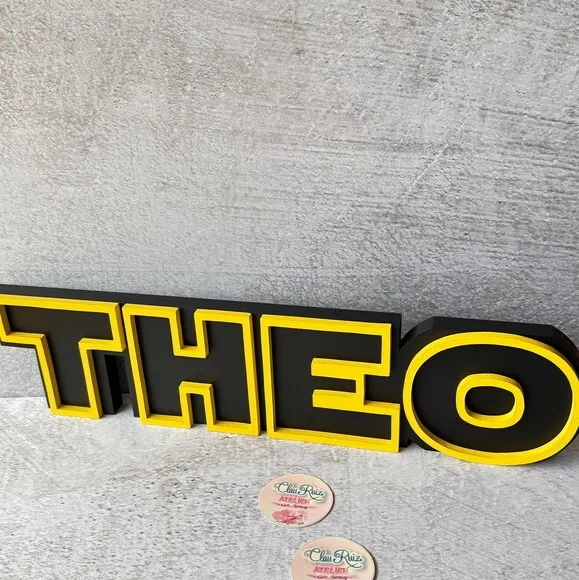 Letras Decorativas Personalizadas em MDF para Quarto de Bebê e Festas - Tema Star Wars