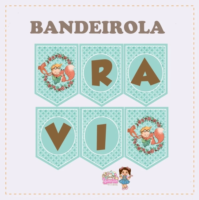 Kit Festa Só Um Bolinho O PEQUENO PRINCIPE - Decoração de Festa