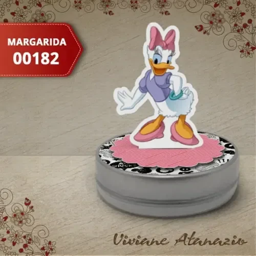 Latinha 3d Margarida Disney - 00182