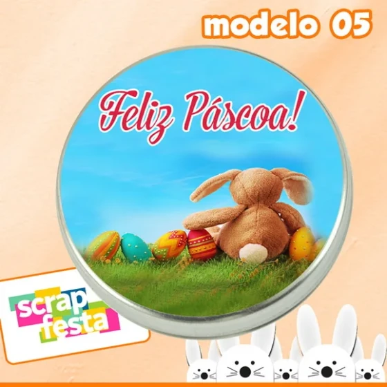 Latinhas Personalizadas Festa Páscoa