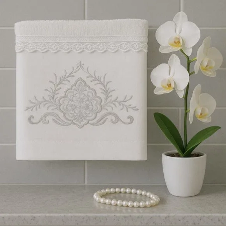 Pronta Entrega Toalha de Lavabo Luxo