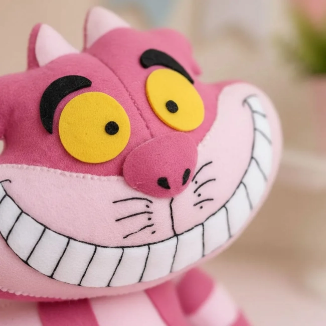 Boneco Gato Risonho Da Alice No País Maravilhas Mundo Encantado da Bete