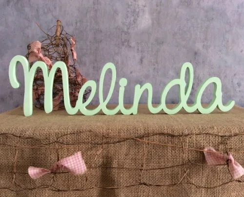 Letras Decorativas em MDF