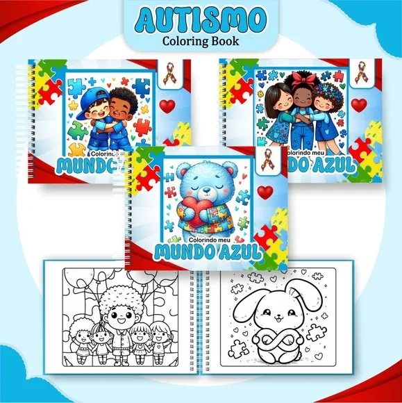 Livro de Colorir com 50 Folhas ( Escolha o Tema )
