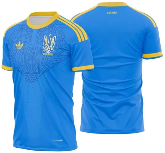 Arte Vetor Camisa Ucrania Visita 2026