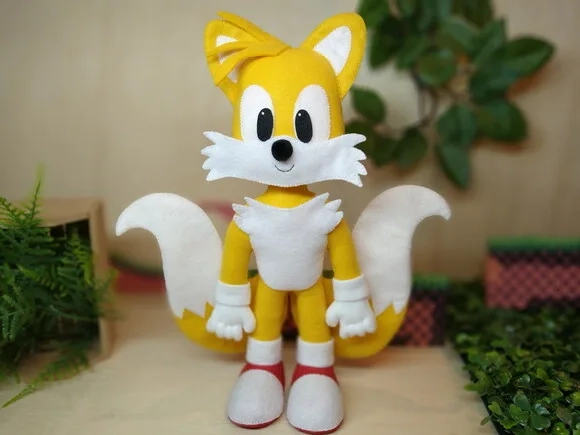 KIt Sonic em feltro - 3 Peças