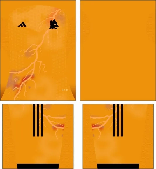 Arte Vetor Camisa as Roma Visita 2025-2026