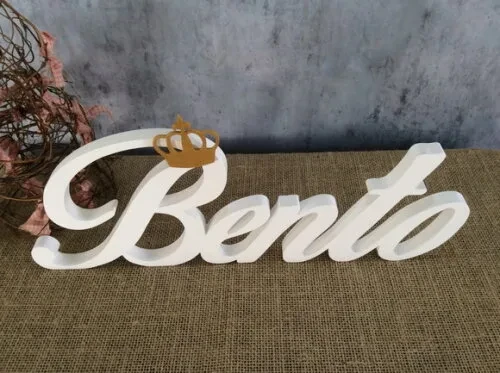 Letras Decorativas - Nomes com Coroa